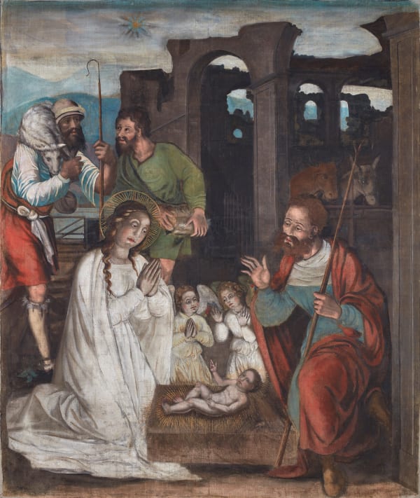 Anonymous Burgalese, Nativity of Jesus, circa 1520