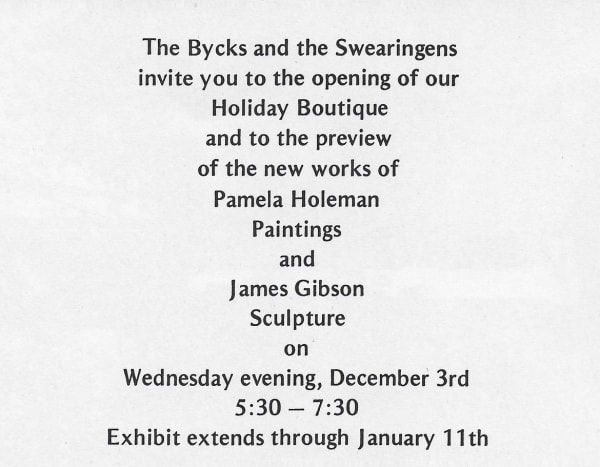 Swearingen-Byck Gallery Joint Exhibit