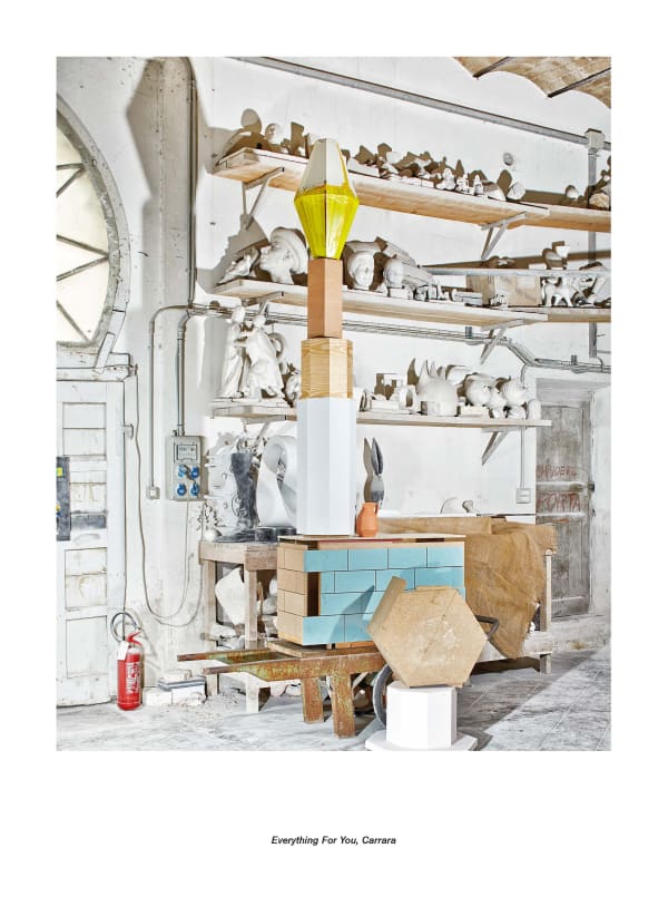 Jan De Cock Exhibition Everything For You, Carrara