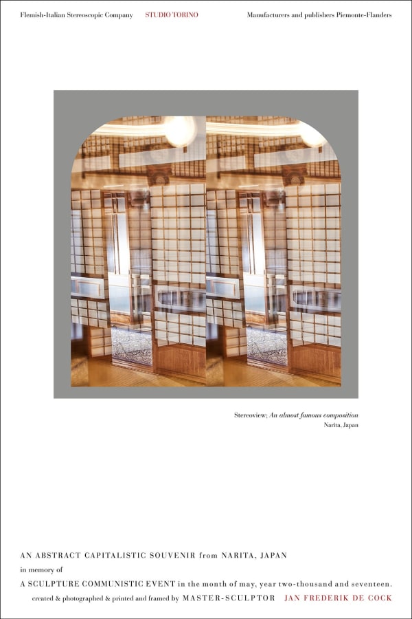 Jan De Cock Printmaking Stereoview Narita