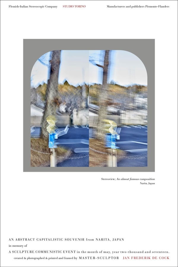 Jan De Cock Printmaking Stereoview Narita