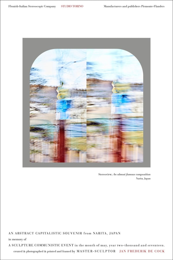 Jan De Cock Printmaking Stereoview Narita