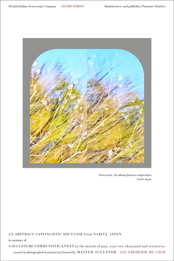 Jan De Cock Printmaking Stereoview Narita