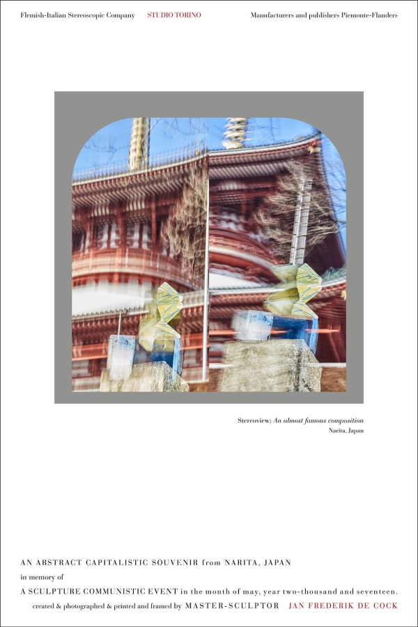 Jan De Cock Printmaking Stereoview Narita