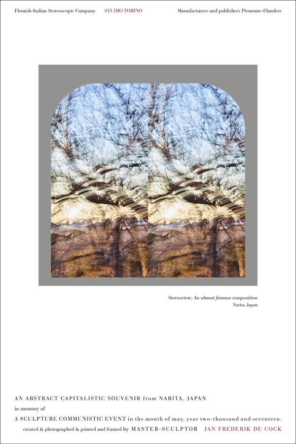 Jan De Cock Printmaking Stereoview Narita