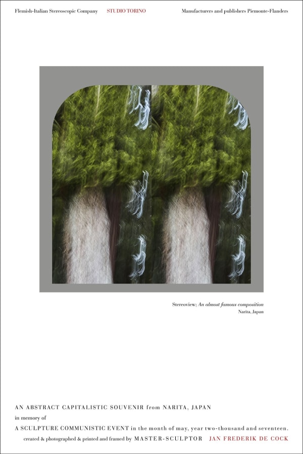 Jan De Cock Printmaking Stereoview Narita