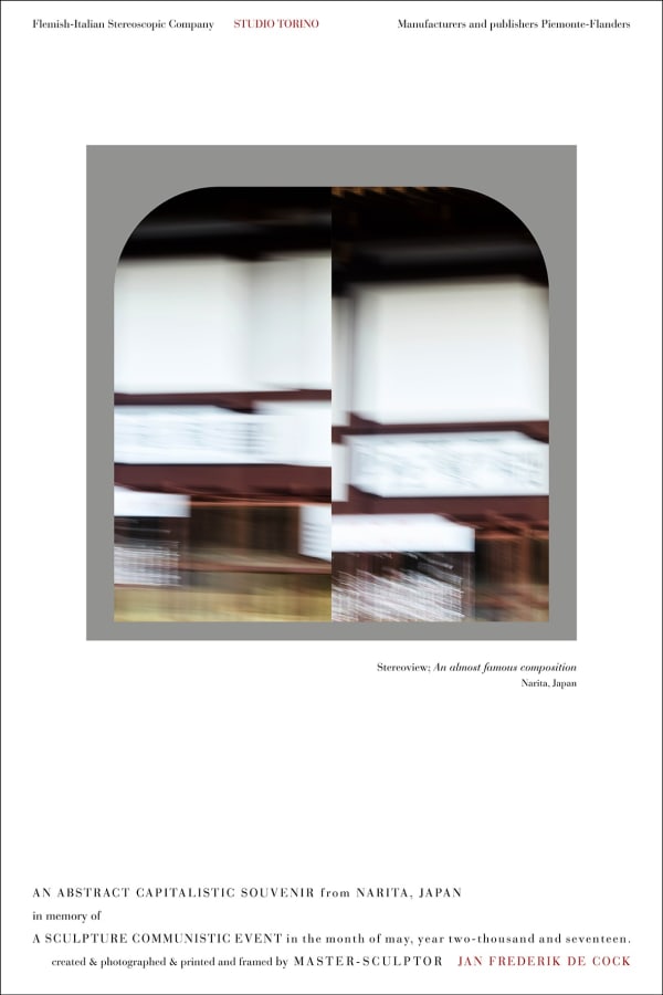 Jan De Cock Printmaking Stereoview Narita