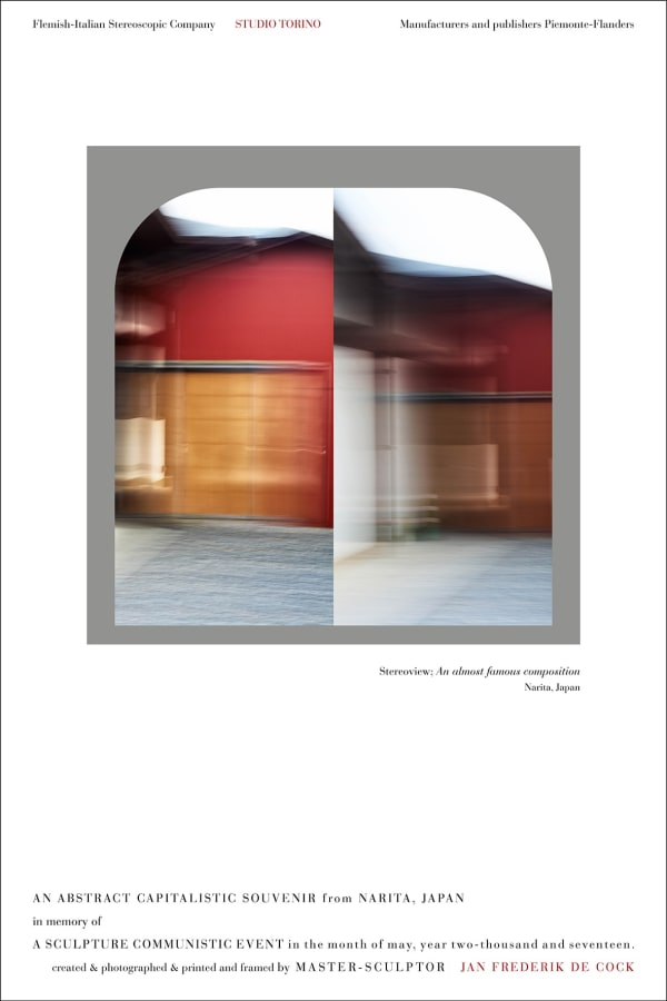 Jan De Cock Printmaking Stereoview Narita