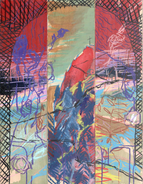 Jan De Cock Drawing Sudliche Ideallandschaft