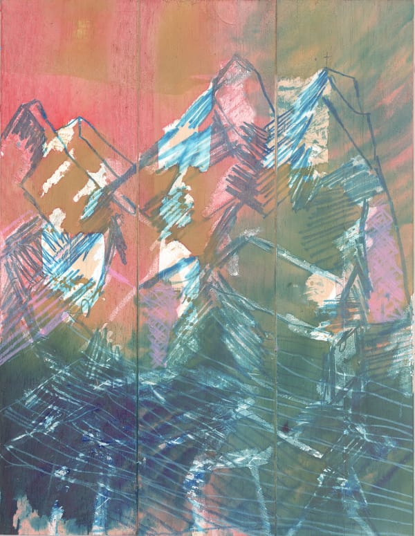 Jan De Cock Drawing Sudliche Ideallandschaft