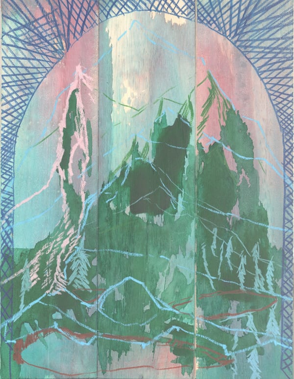 Jan De Cock Drawing Sudliche Ideallandschaft