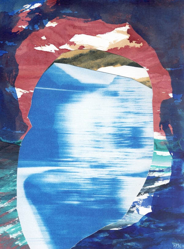 Jan Frederik De Cock Collage Blue Ruin