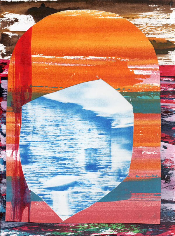 Jan Frederik De Cock Collage Blue Ruin