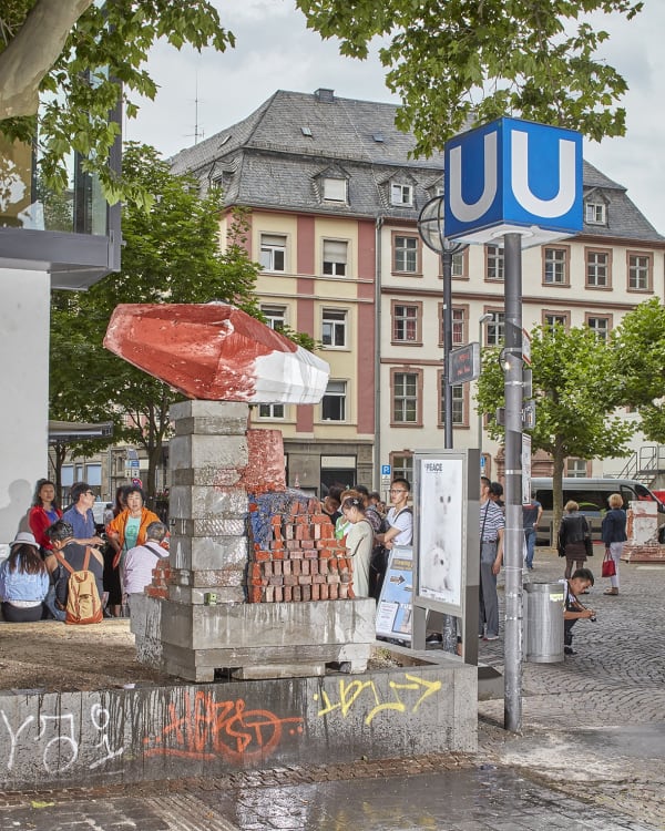 Jan De Cock Everything for You Frankfurt, Occupy Main Street