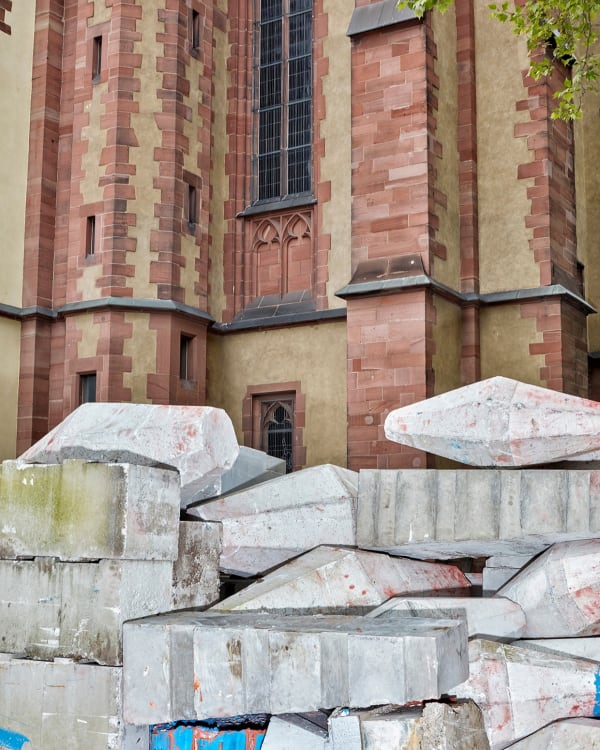 Jan De Cock Exhibition, Everything For You Frankfurt am Main, Sculpture Occupy Main Street