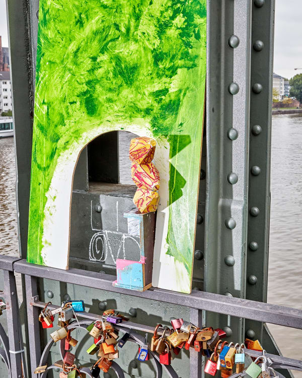 Jan De Cock Exhibition, Everything For You Frankfurt am Main, Sculpture Occupy Main Street