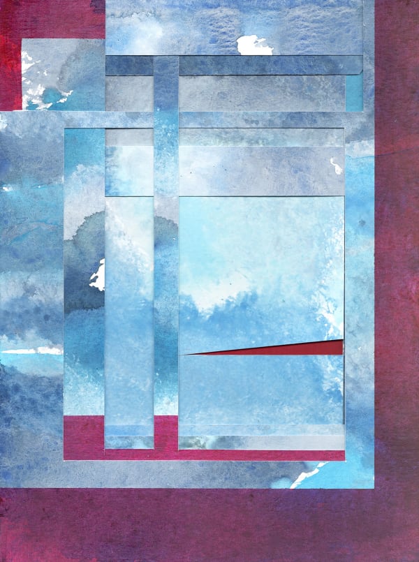 Jan De Cock Painting Cloud Studies