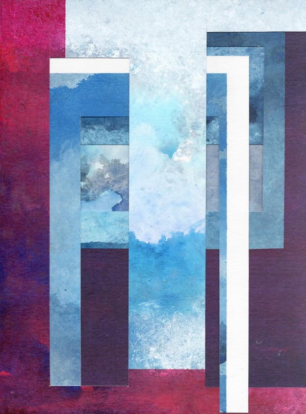 Jan De Cock Painting Cloud Studies