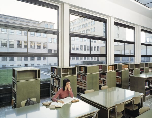 Jan De Cock Denkmal 9, Henry Van de Velde University Library, Ghent, Belgium