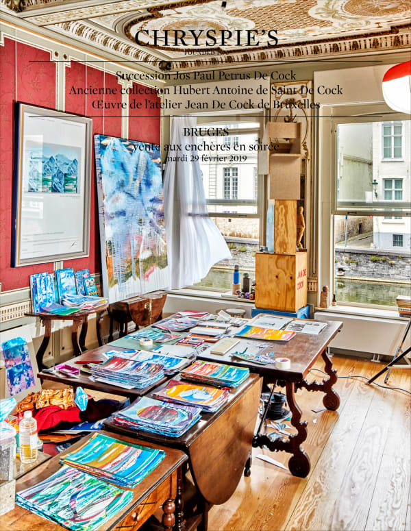 Jan De Cock Art Advisory Services Bruges Christies Sculpture Studio for Sale