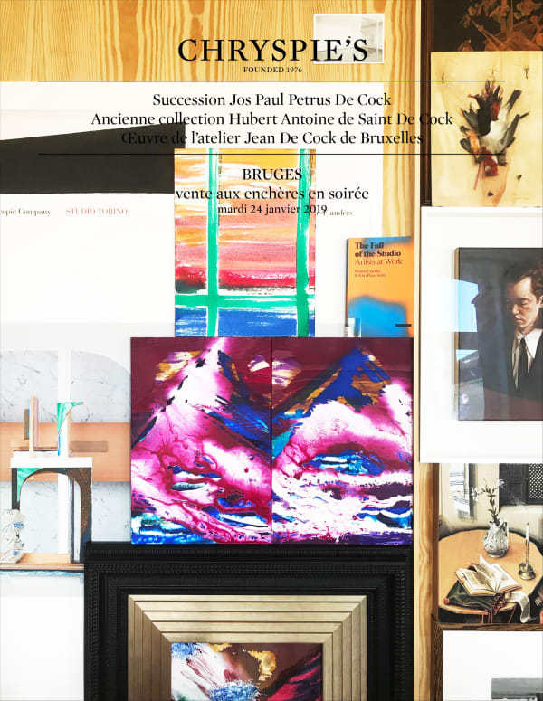 Jan De Cock Art Advisory Services Bruges Christies Sculpture Studio for Sale