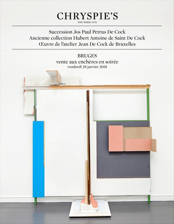 Jan De Cock Art Advisory Services Bruges Christies Sculpture Studio for Sale