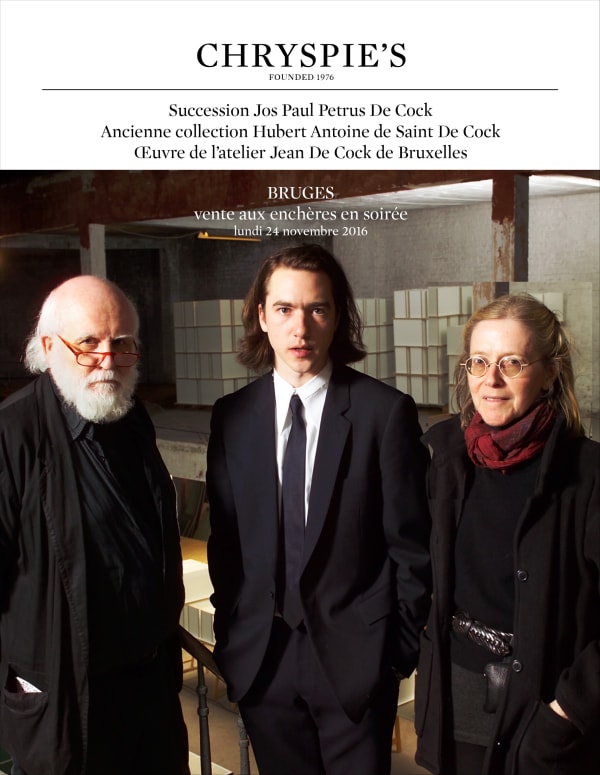 Jan De Cock Art Advisory Services Bruges Christies Sculpture Studio for Sale