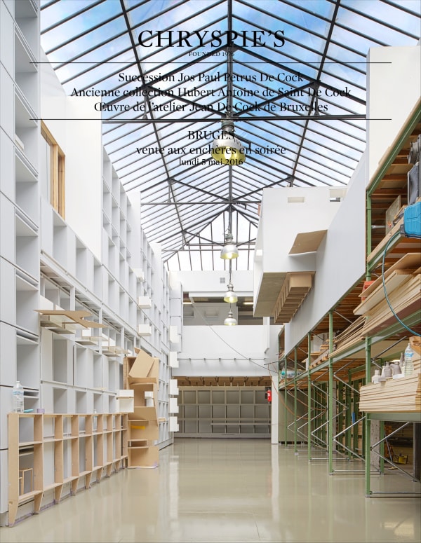 Jan De Cock Art Advisory Services Bruges Christies Sculpture Studio for Sale