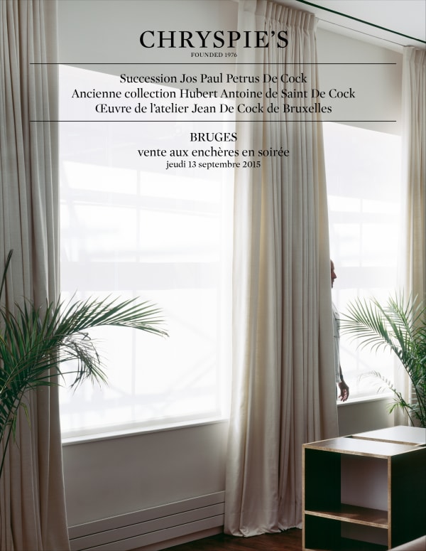 Jan De Cock Art Advisory Services Bruges Christies Sculpture Studio for Sale