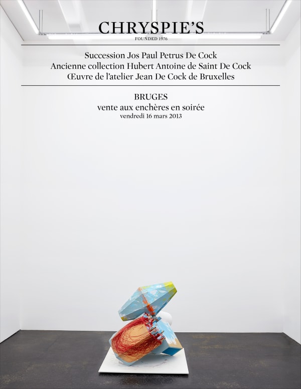 Jan De Cock Art Advisory Services Bruges Christies Sculpture Studio for Sale