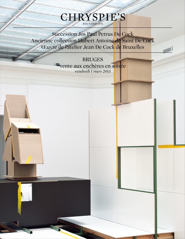 Jan De Cock Art Advisory Services Bruges Christies Sculpture Studio for Sale