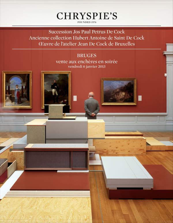 Jan De Cock Art Advisory Services Bruges Christies Sculpture Studio for Sale