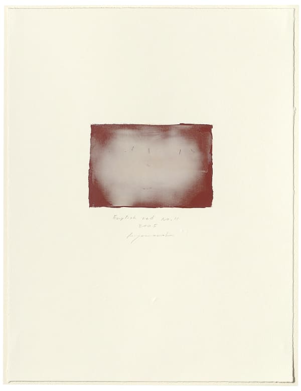 Hideaki Yamanobe, #015061 English red No. 11, 2005
