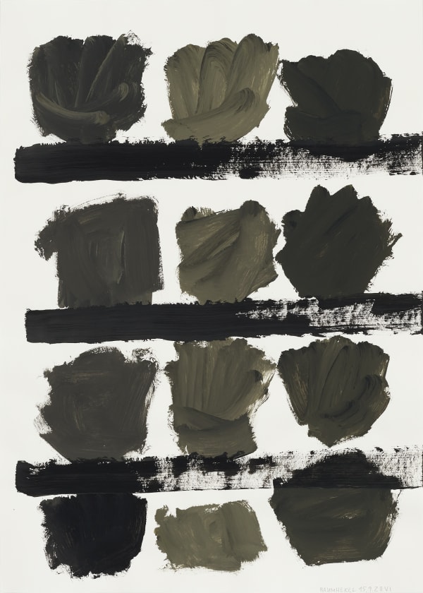 Thomas Baumhekel, #022385 Crumbled Characters VI, 2020