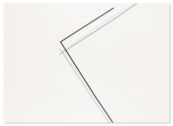Arbeiten auf Papier auf Leinwand