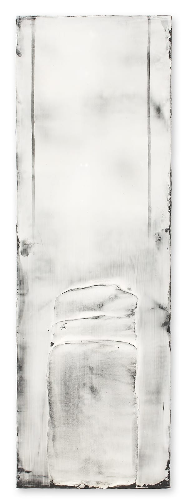 Hideaki Yamanobe #018374 Element 3/7, 2008 Acrylic on nettle 140 x 46 x 4 cm