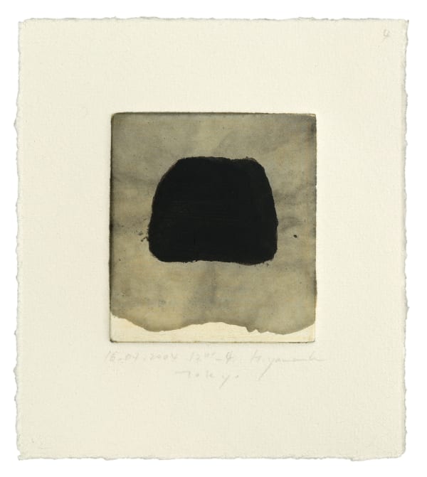 Hideaki Yamanobe, #017433 Monotypie, 16.07.2004 #4, 2004