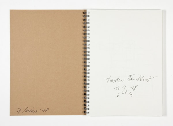 Jürgen Schön, #021779 Sketchbook. Dresden - Frankfurt, 13.4.2018, 2018