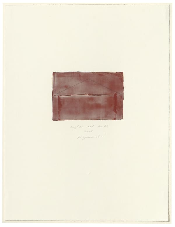 Hideaki Yamanobe, #015076 English red No. 26, 2005