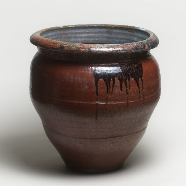 Keramik, #000250 Mizugame - Vorratstopf für Wasser, Ende Edo-Zeit (1615–1868) 19. Jh.