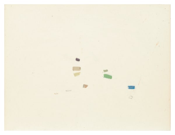 Masanori Toyoda #022649 2022-02, 2022 Acryl, Kreide und Bleistift auf Papier 31 x 41 cm