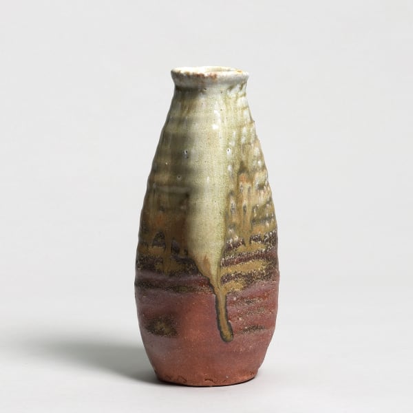 Moderne Keramik, #005203 KANZAKI, Shihô *1942, Hanaire (Blumenvase), Japan, Shigaraki, 1986/87