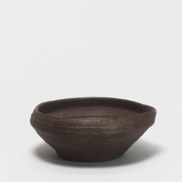 Keramik, #000568 Suribachi - irdener Mörser, späte Muromachi-Zeit (1338-1573)