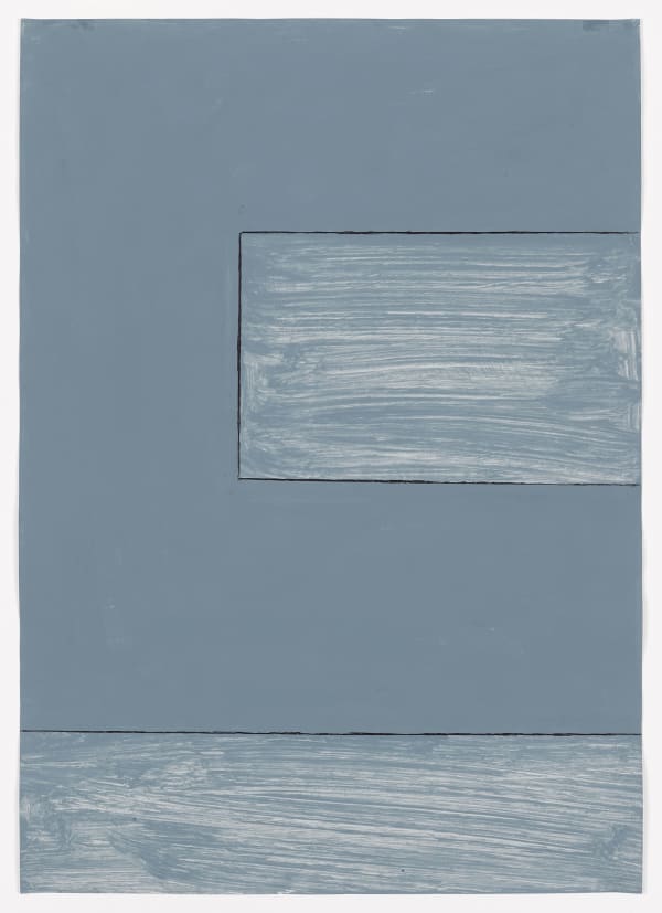 Jürgen Schön #022323 Zeichnung, 2021 Bleistift, Farbstift, Acryl auf Papier 58,8 x 41,6 cm