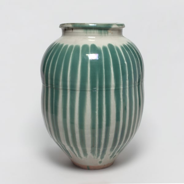 Keramik, #000151 Tsubo - Vorratstopf für Teeblätter, Meiji-Zeit (1868-1912)