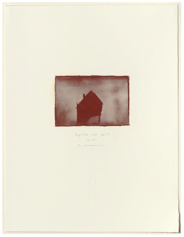 Hideaki Yamanobe, #015067 English red No. 17, 2005