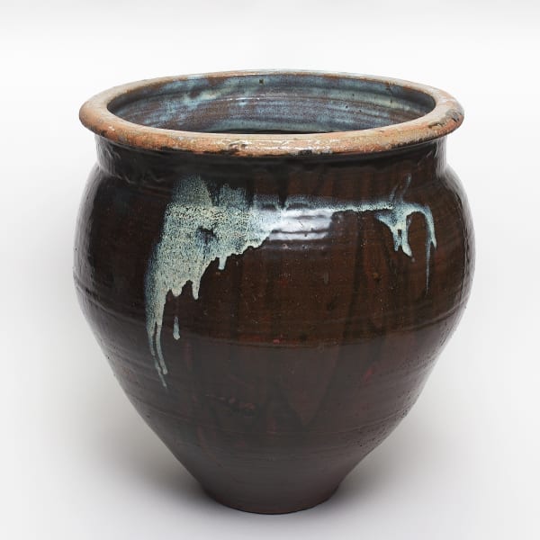 Keramik, #000198 Mizugame - Vorratstopf für Wasser, Ende Edo-Zeit (1615–1868) 19. Jh.