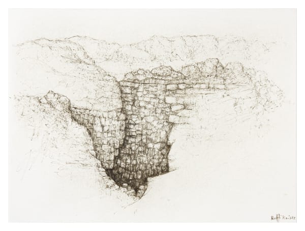 Raffi Kaiser, #021683 Landscape, um 2017