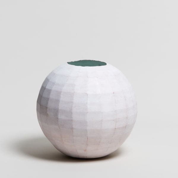 Katsuhito Nishikawa #022724 untitled / Vase (unique), 1990 Bronze, painted ca. H. 22 x 23 x 23 cm
