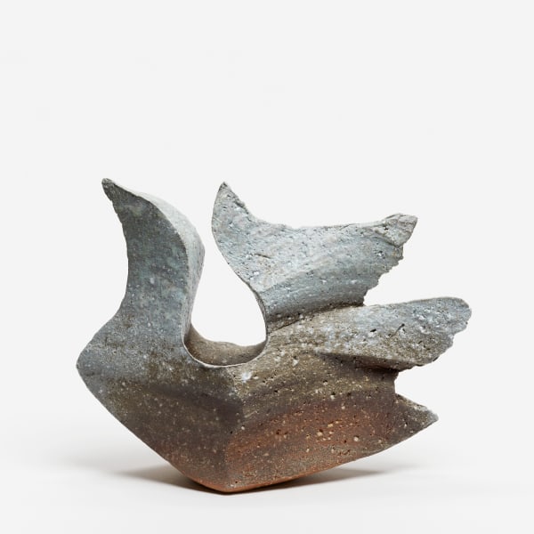 Yasuhisa Kohyama #022068 Homura (Flamme), Vase, 2017 Steinzeug, Anagama-Brand 22 x 27 x 11 cm